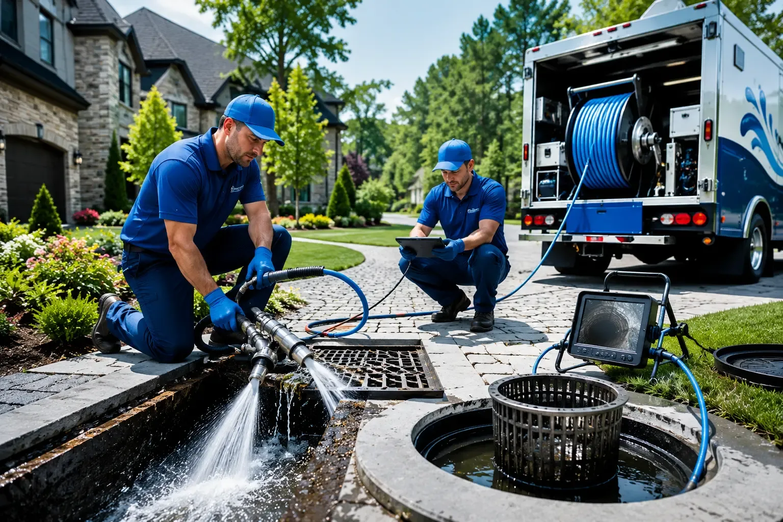 Local outdoor drain cleaning professionals in New Carlisle, OH