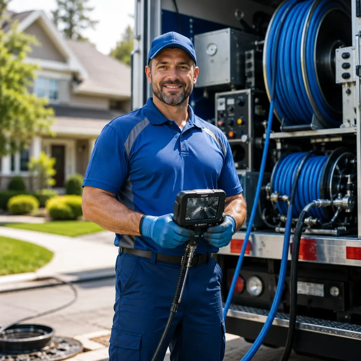 Local outdoor drain cleaning specialists in New Carlisle, OH